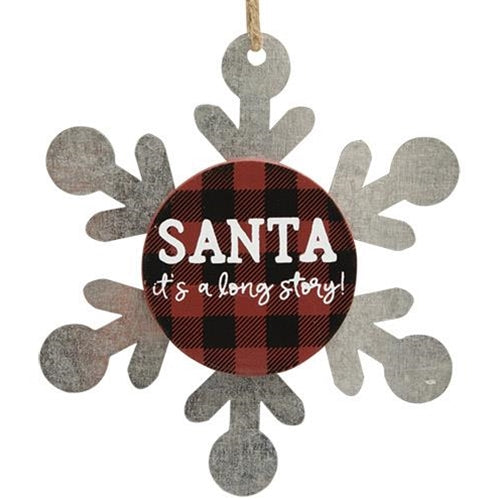 Look At Frosty Go Snowflake Ornament 3 asstd. (Pack of 4)