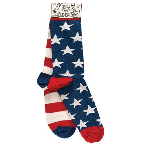 Stars & Stripes Socks (Pack of 4)