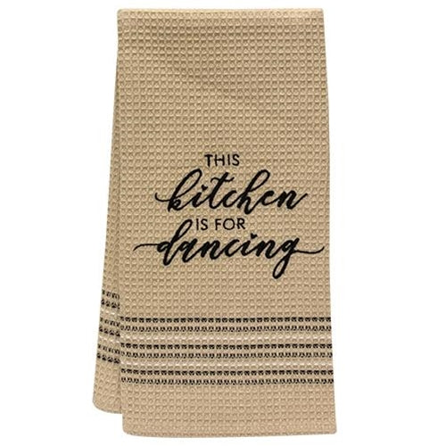 This Kitchen Is For Dancing Dish Towel (Pack of 4)