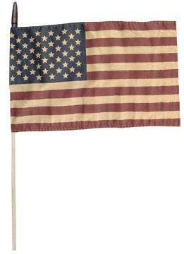 American Flag On Stick (Pack of 4)