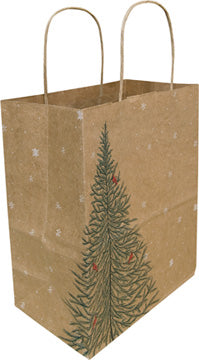 Evergreen Gift Bag - 12-1/2" (Pack of 4)