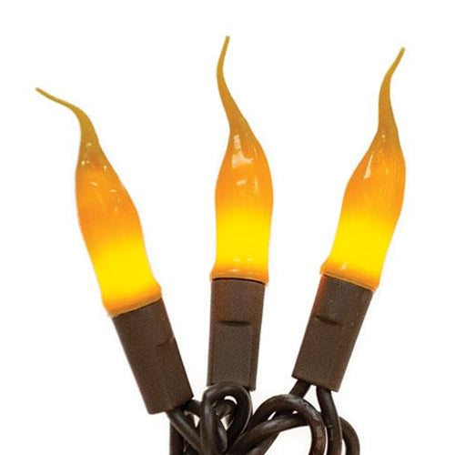 Silicone Lights Brown Cord 10ct (Pack of 4)