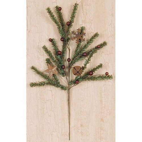 Twig and Pine Mix Pick 12" (Pack of 4)