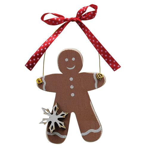 Gingerbread Ornament (Pack of 4)