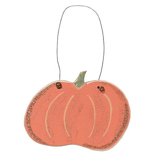 Fat Pumpkin Ornament (Pack of 4)