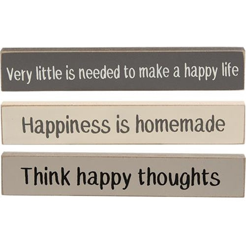 Farmhouse Colors Homemade Mini Stick 3 Asstd. (Pack of 4)