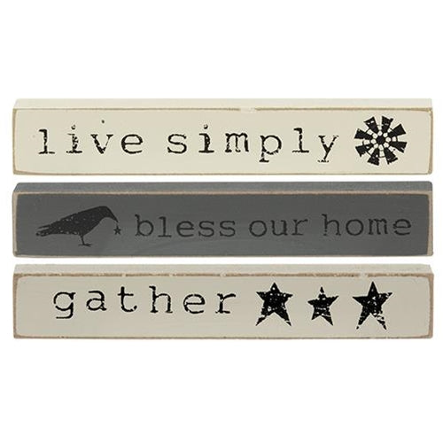 Live Simply Mini Stick 3 Asstd. (Pack of 4)
