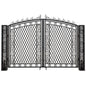 Bridgeton Moore Aluminum Tall Driveway Gates (KIT)
