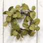 Penny Leaf Candle Ring Dark Green 3.5" (Pack of 4)