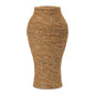 Woven Seagrass Floor Vase 18"H