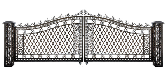 Bridgeton Moore Aluminum Wide Driveway Gate (KIT)