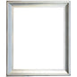 The Sterling Frame 48X60 Silver with Champagne Wash