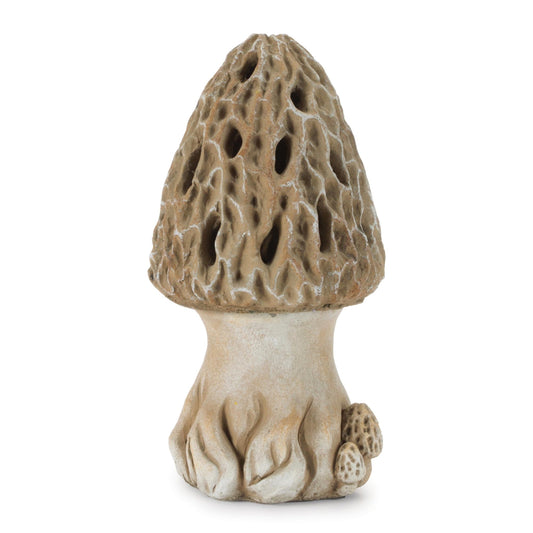 Stone Mushroom Candle Holder 110"H
