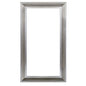 The Sterling Frame 36X72 Silver with Champagne Wash