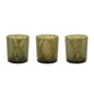 Sage Fern Print Votive Holder (Set of 3)