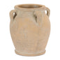 Rustic Terra Cotta Urn 9.5"H