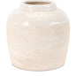 Two-Tone Stoneware Vase 6"H
