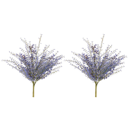 Lavender Floral Bush (Set of 2)