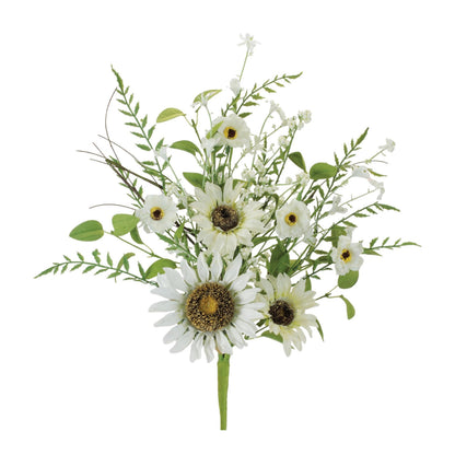 Mixed White Sunflower Bush (Set of 2)