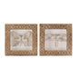 Sculpted Butterfly and Dragonfly Wall Plaque (Set of 2)
