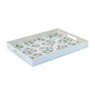 Blue Hydrangea Floral Tray 15.5"L