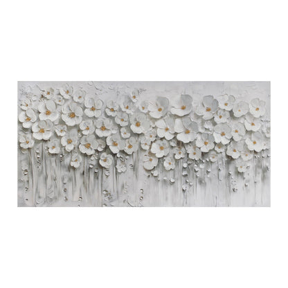 Textured Dogwood Canvas Art 47"L