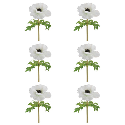 Anemone Floral Stem (Set of 6)