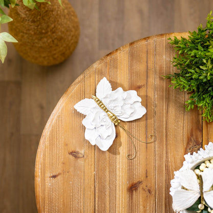 Floral Butterfly Shelf Sitter (Set of 2)