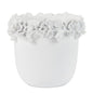 Decorative Floral Sculpted Container