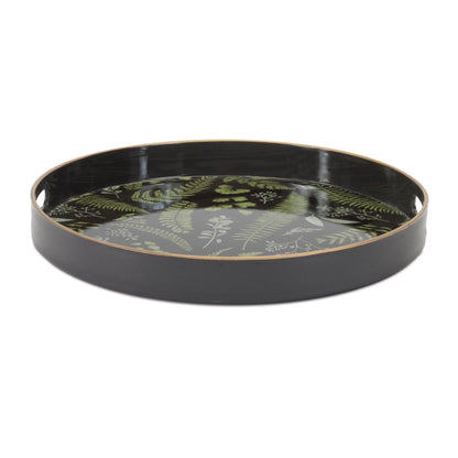 Botanical Fern Tray 13.5"D