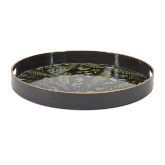 Botanical Fern Tray 13.5"D