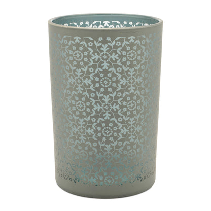 Geometric Patterned Candle Holder (Set of 3)
