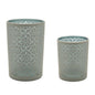 Geometric Patterned Candle Holder (Set of 3)