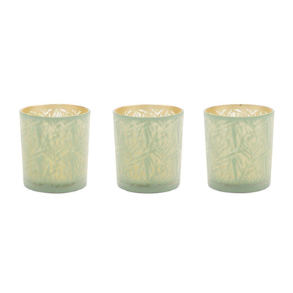 Tropical Patterned Votive Holder (Set of 3)