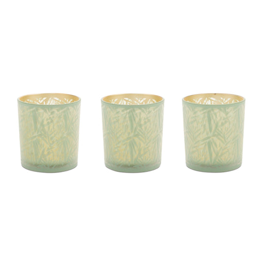 Tropical Patterned Votive Holder (Set of 3)