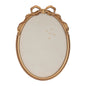 Oval Pin Board Frame with Elegant Bow Accent 23.5"H
