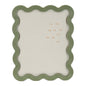 Pin Board with Scalloped Frame 15.5"H