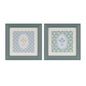Framed Floral Wall Print (Set of 2)