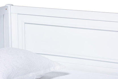 Baxton Studio Daniella Modern and Contemporary White Finished Wood Daybed