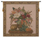 Floral Vase and Fruits European Tapestry
