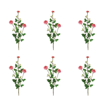 Wild Rose Floral Spray (Set of 6)