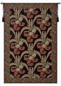 Elegant Floral Scroll European Tapestry