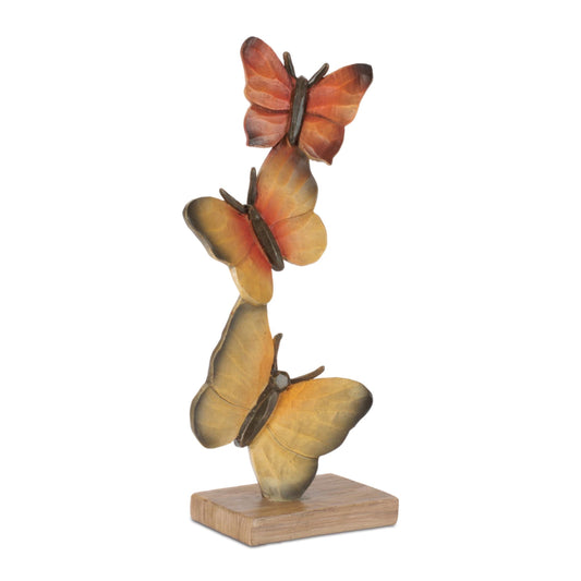 Amber Gradient Butterfly Stack (Set of 2)