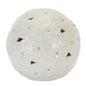Floral Embossed Ceramic Orb (Set of 2)