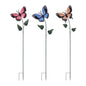 Iron Butterfly Garden Stake (Set of 3)