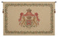 Lion Crest Beige Medium European Tapestry