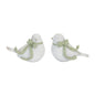 Bird Figurine with Bow (Set of 4)