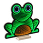 Sitting Frog Ekkolight 12"H
