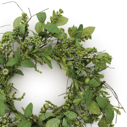 Mixed Berry Decorative Wreath 24 Inch