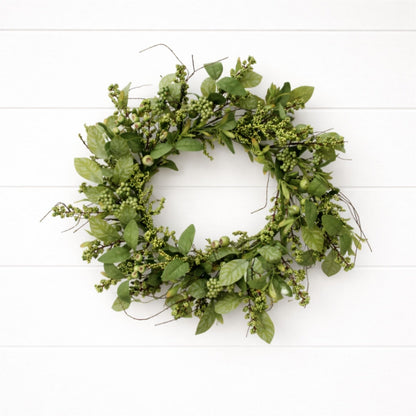 Mixed Berry Decorative Wreath 24 Inch